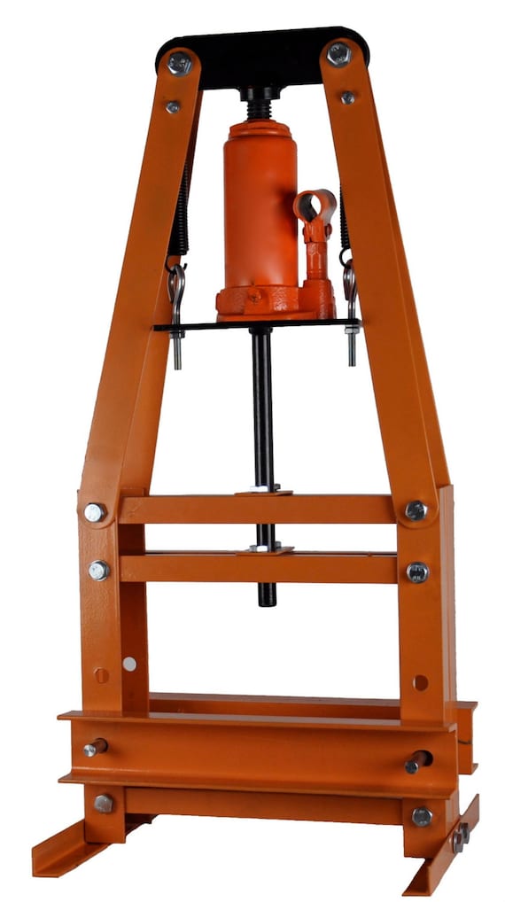 6 Ton Hydraulic Jewelers Hand Stamp Impact Press Gold Silver