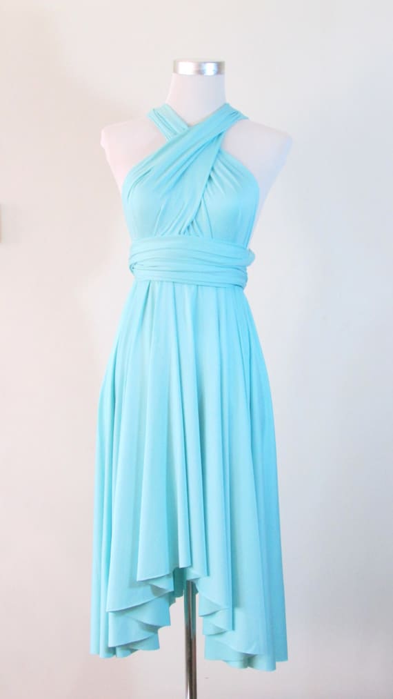 Summer day dress Convertible Dress in Tiffany Blue Infinity Dress ...
