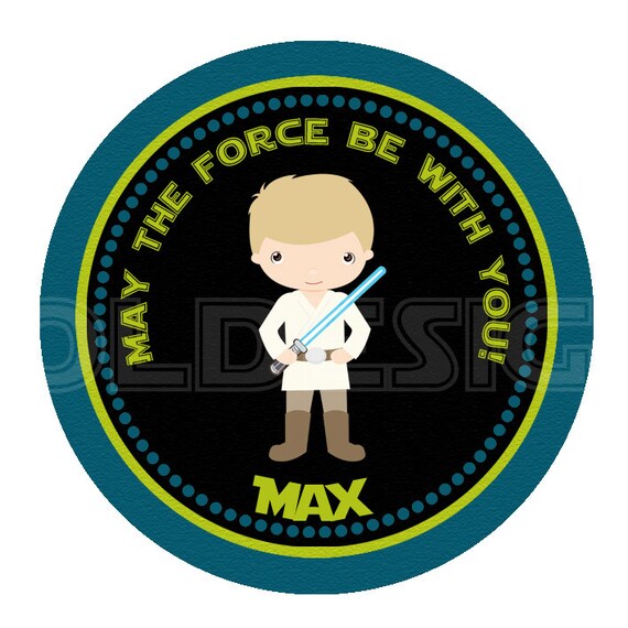 Space wars Cupcake Topper, Tags, stickers - Birthday partys - space war printable - space war birthday and baby shower party Il_570xn