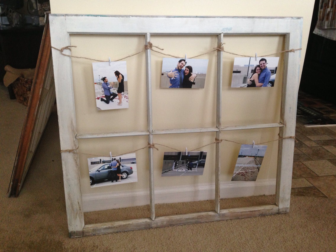 Old Distressed Wooden Window Frame Picture by BrittandTyler