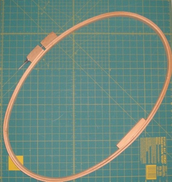 Oval Quilt Hoops 27 x 20 and 20 x 12 Hand Quilting Lap