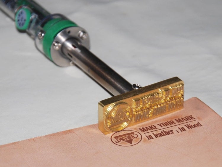 Custom Leather Stamp/Heat Embosser/Embossing / by