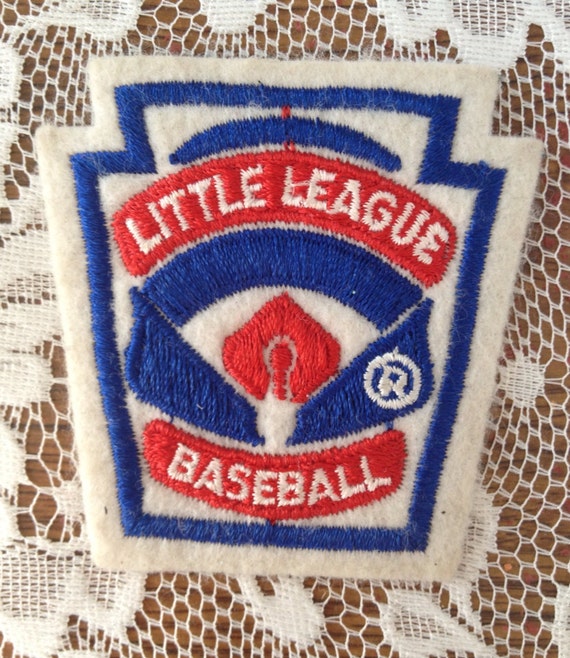 SALE Little League Baseball Vintage Patch by MichelleGauthierArt