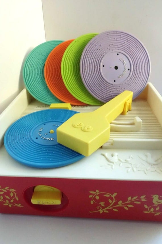 fisher price retro music box record player