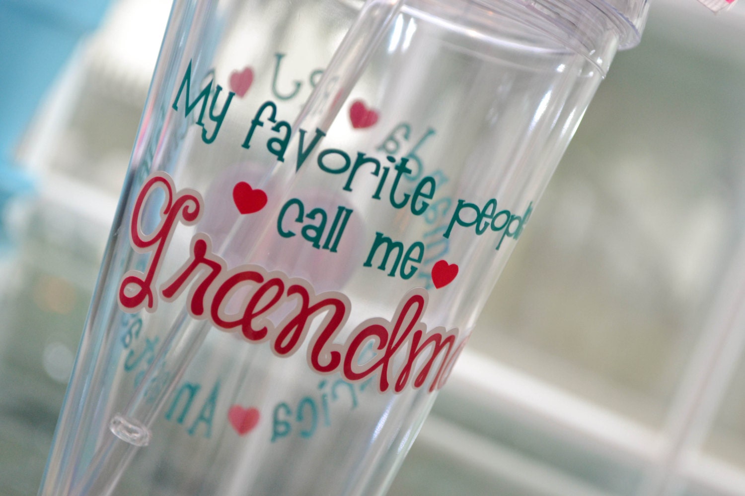 Grandma Tumbler Personalized with Grandkids names