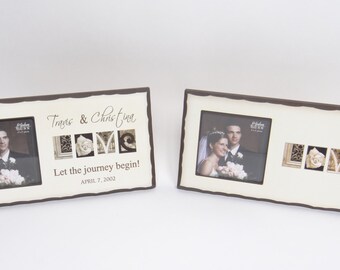 Engraved photo frame | Etsy