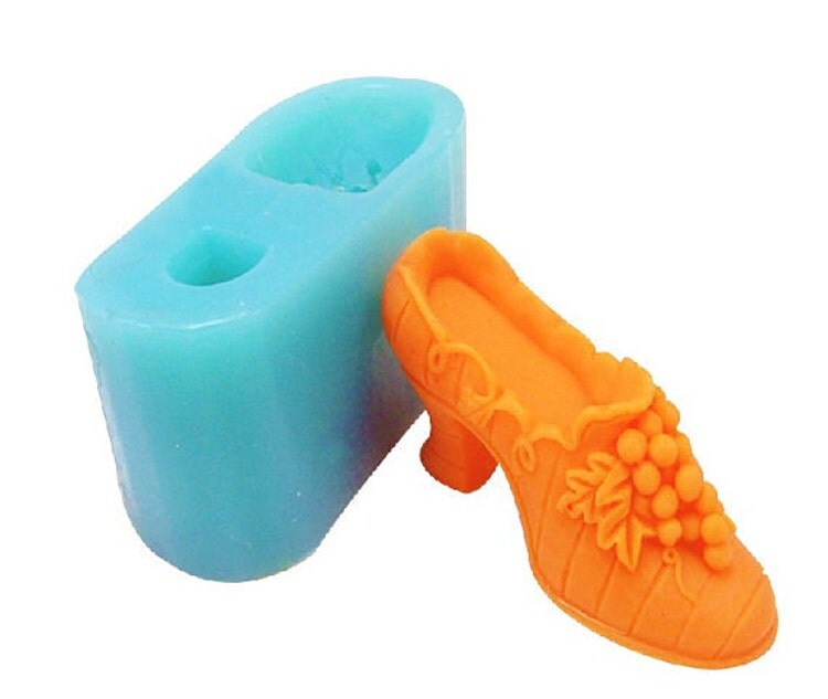 Highheel Shoe Soap Mold Flexible Silicone by