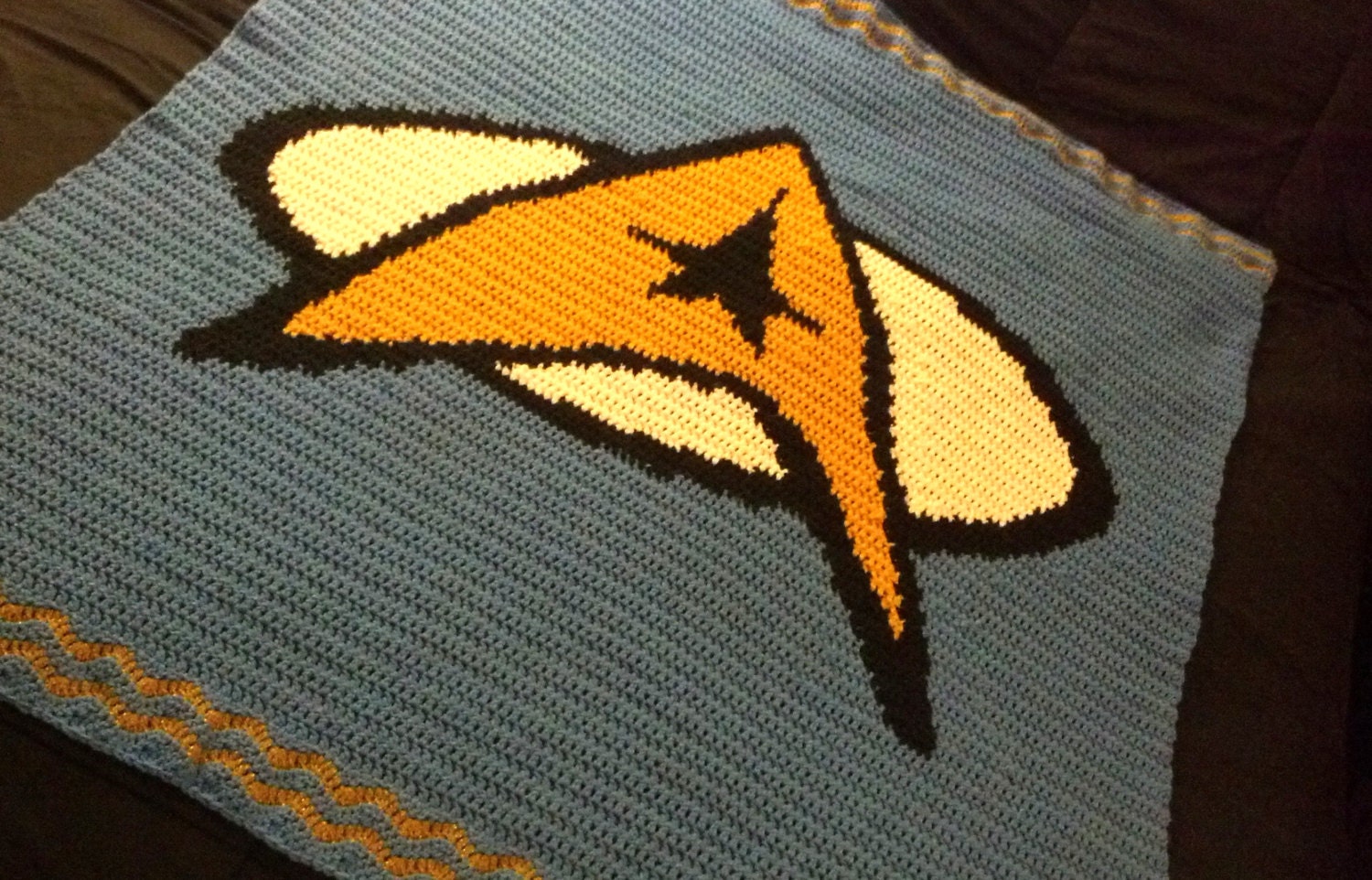 Star Trek Logo Lap Blanket