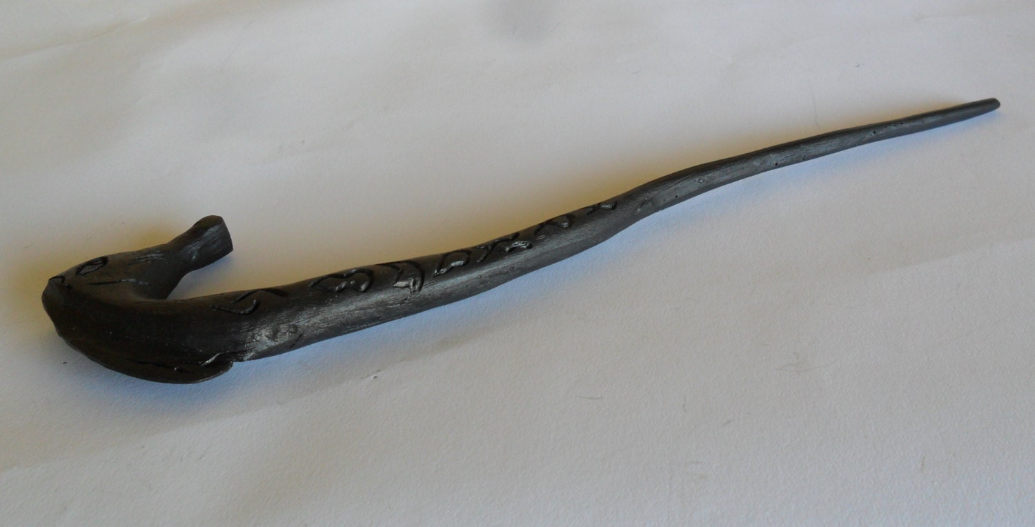 Handmade Death Eater Stallion Resin wand replica by HayesReplicas