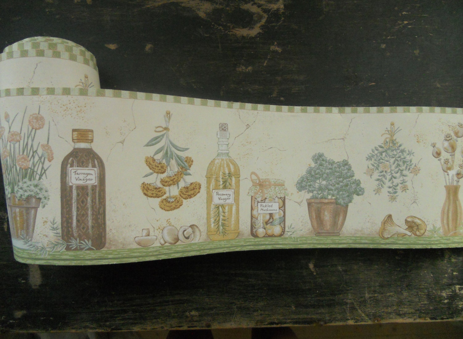 Vintage Wallpaper Craft | vintage wallpaper border for art and craft projects by Vintage Wallpaper Craft | vintage wallpaper border for art and craft projects by