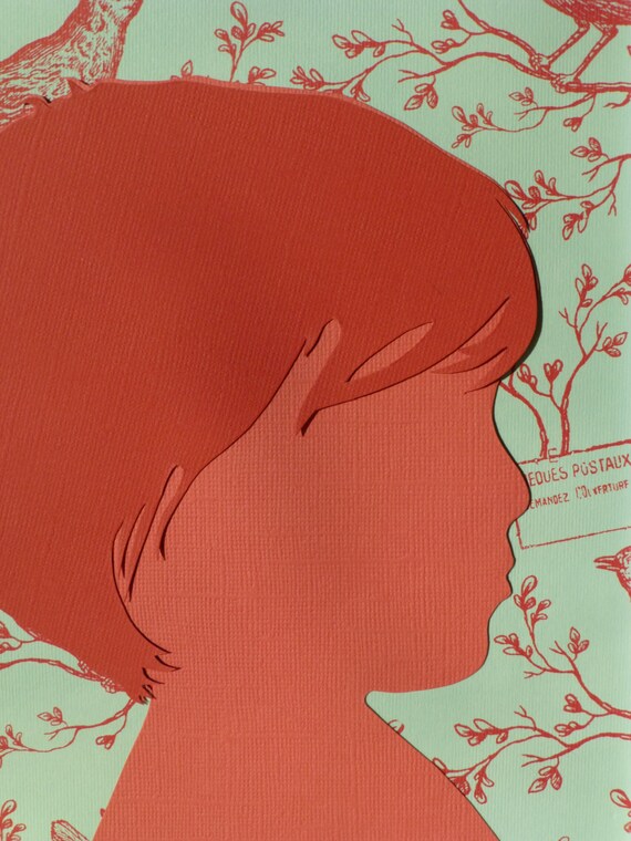 Items similar to Custom Cut Paper Silhouette on Etsy