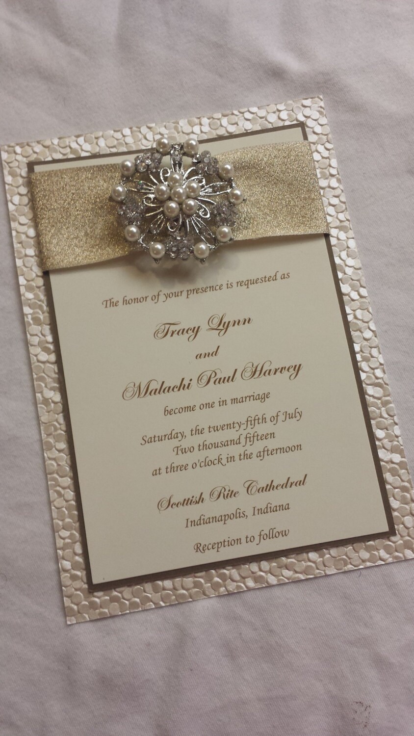 Embossed Invitation Paper 10