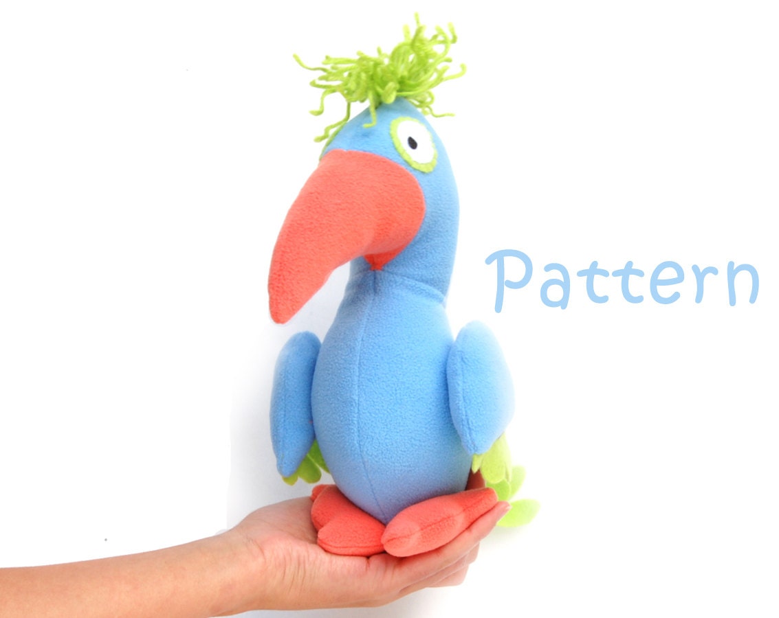 stuffed bird pattern