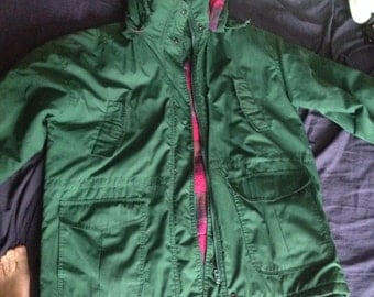 Vintage Atlantic Highlands Green Jacket Women's XL