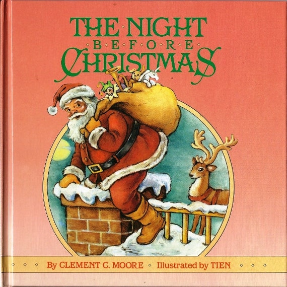 Items similar to 1986 The Night Before Christmas by Clement C. Moore ...