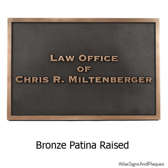 Attorney At Law Sign Lawyer Professional Business Owner Sign