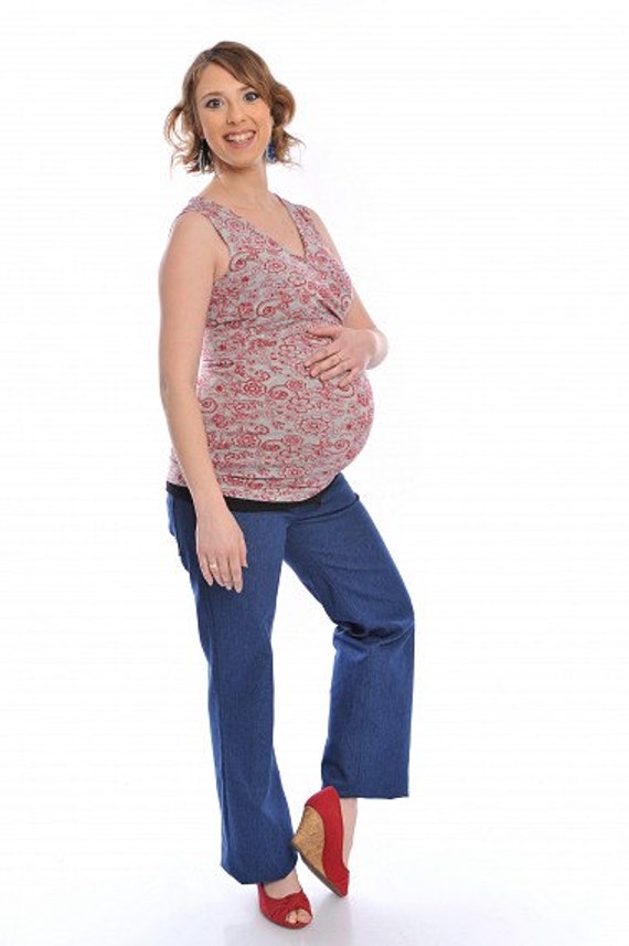White plus size maternity pants Clearance