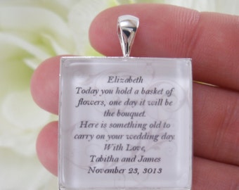 Flowergirl Keepsake Bouquet Charm