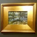 Cedar Lake Point - Original Oil Painting in Solid Wood Frame