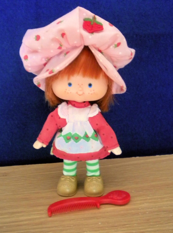 Vintage Strawberry Shortcake Doll 1979 Flat Hands By Heresthething