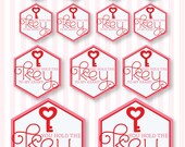 Valentine PRINTABLE 'You Hold The Key To My Heart' Tag by Love The Day Il_170x135