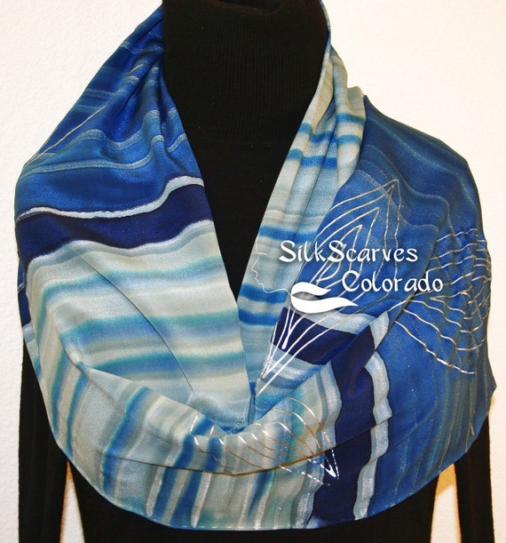 etsy silk scarf