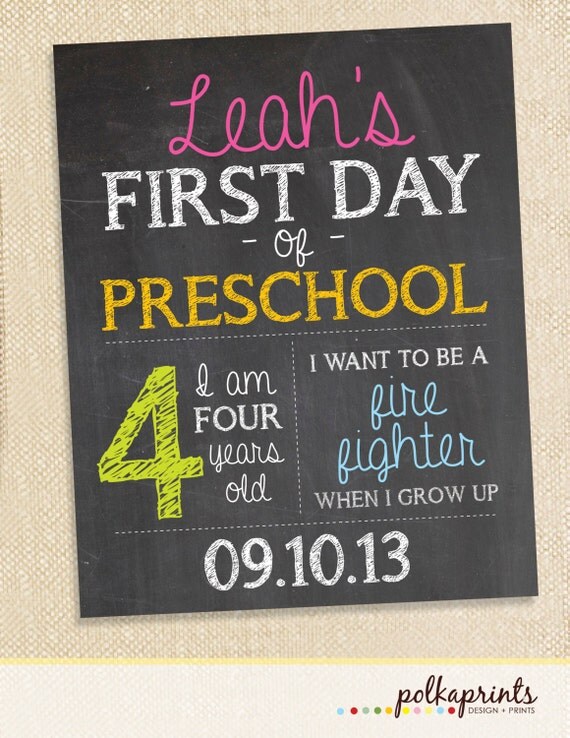 Back to school chalkboard print - 8x10 Il_570xn