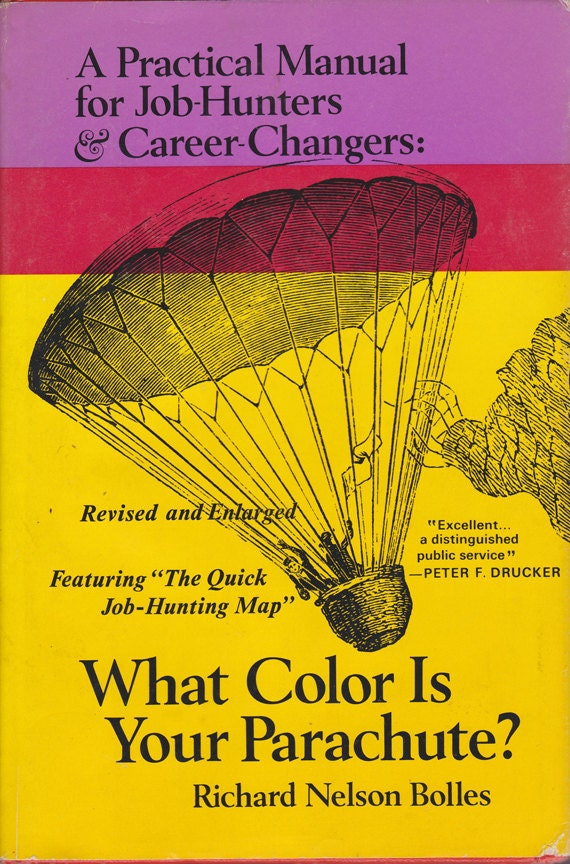 Vintage Book What Color is Your Parachute