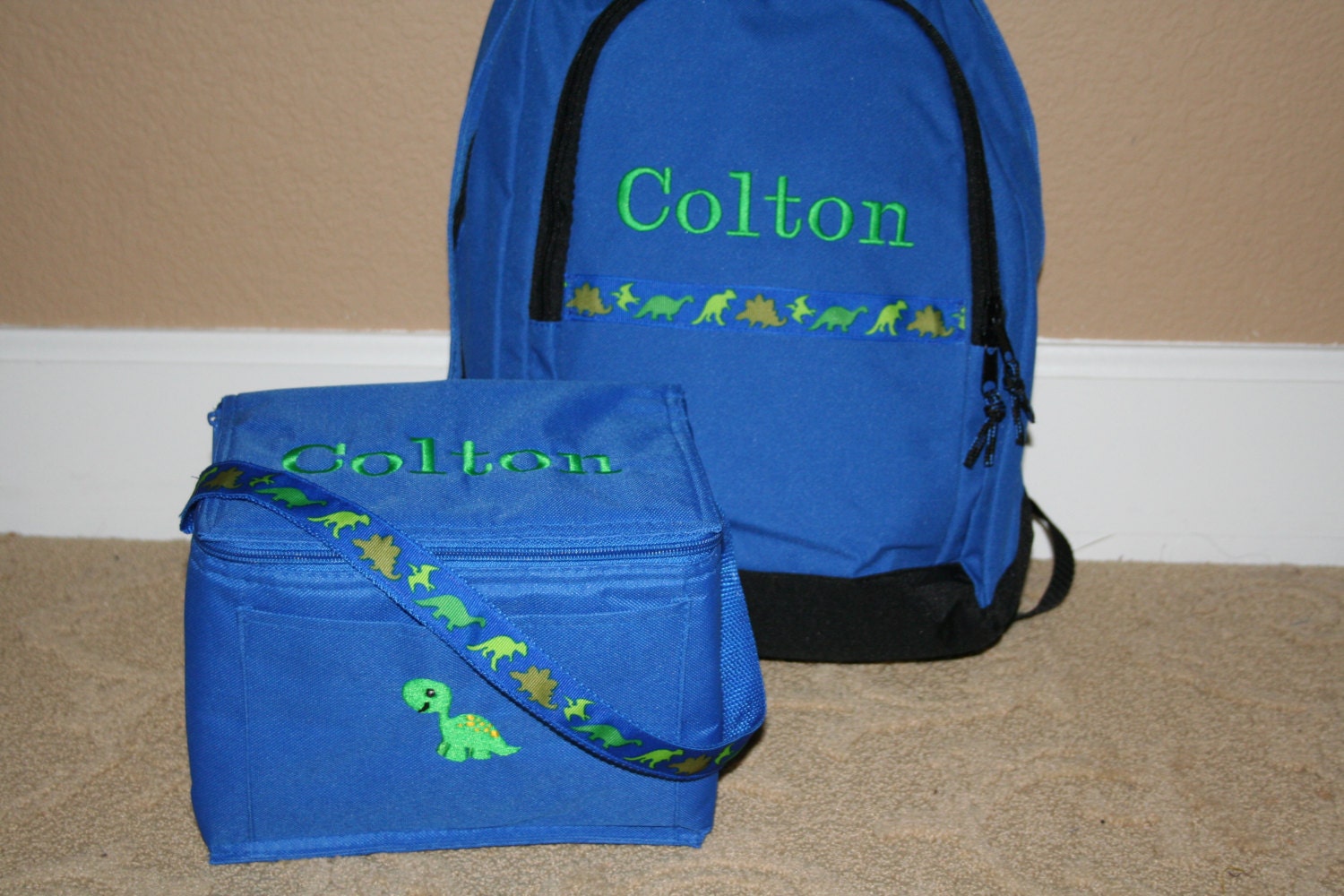 PERSONALIZED Lunchbox and Backpack Set Designed by You