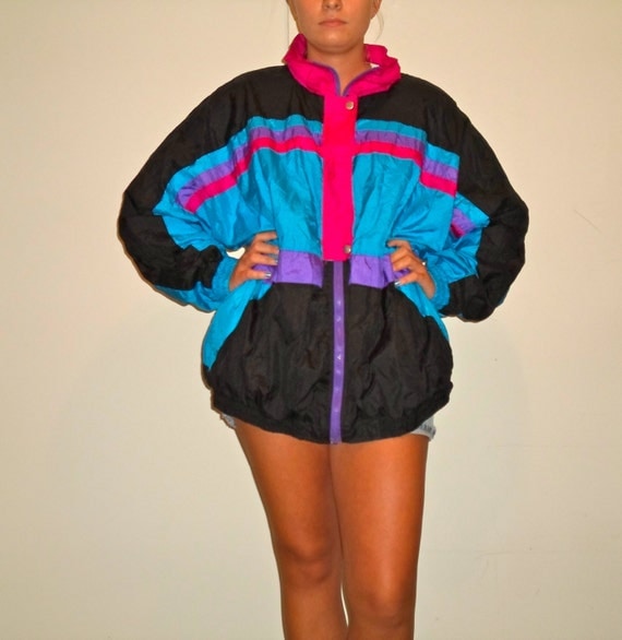 multicolor 90s jacket
