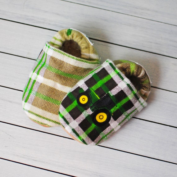 John Deere Baby Shoes by QuinnleesBoutique on Etsy