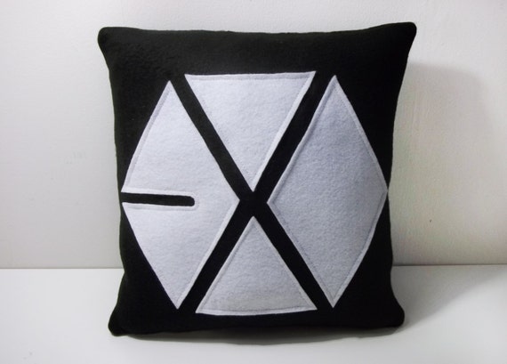 EXO Kpop Boy Group Logo Decorative Fleece by TheGeekyGiraffe