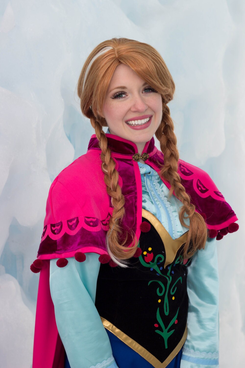 princess anna frozen red wig