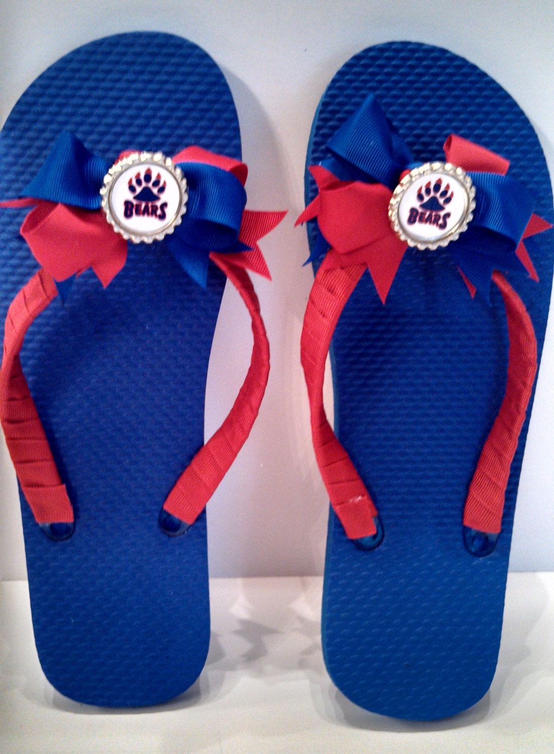 Buchanan High School Flip Flops by CozyandSoft on Etsy