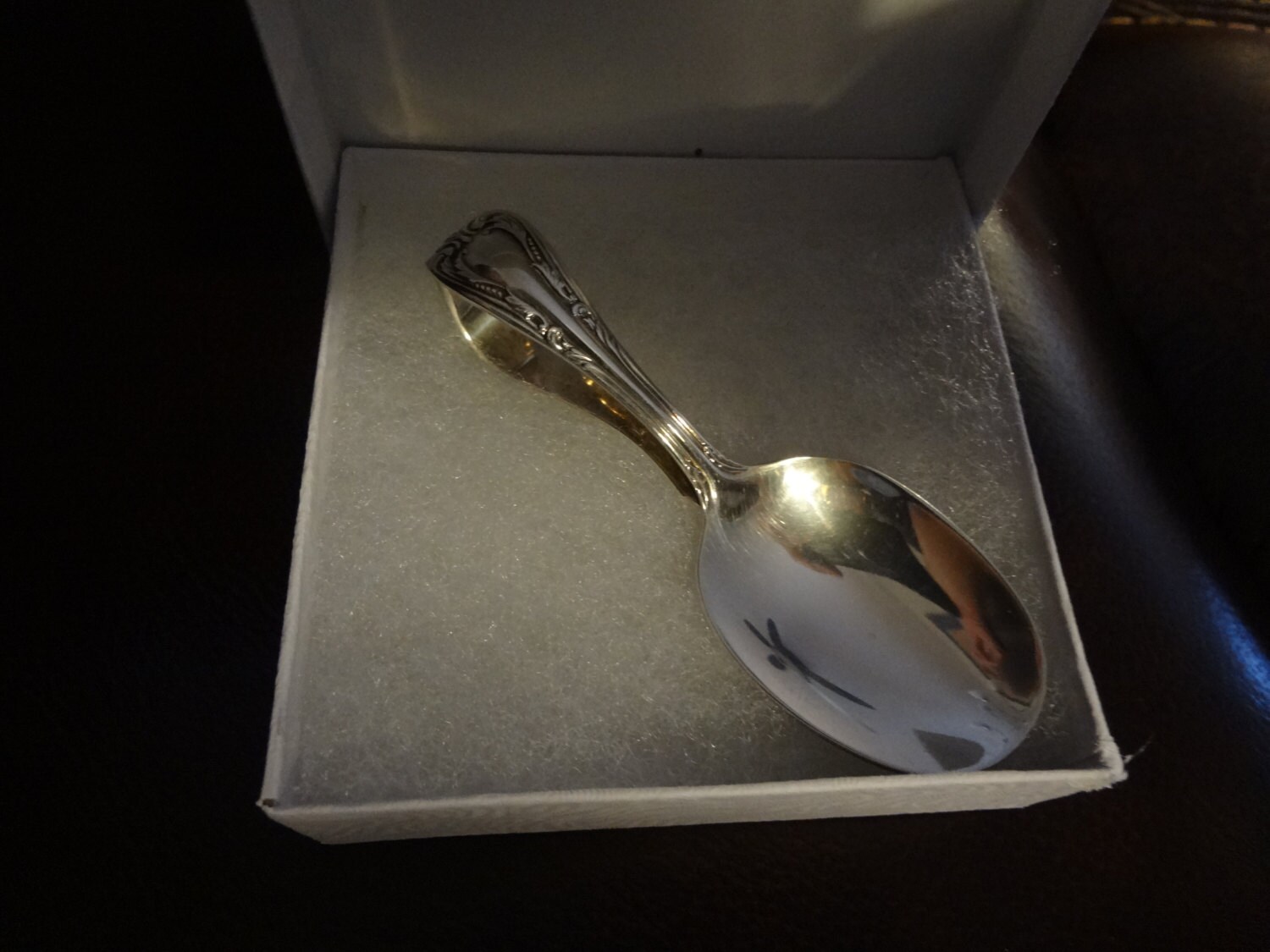 Baby Spoon Wm A Rogers Oneida LTD Curved Flatware Silverware