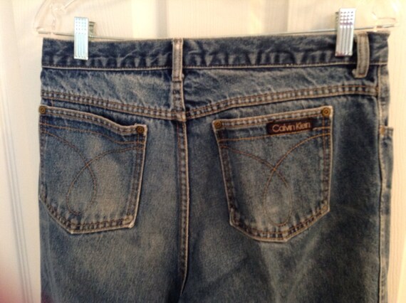 Men's Distressed Jeans / 80s Calvin Klein Jeans