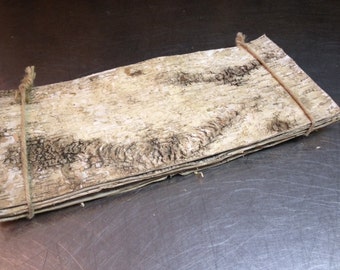 Birch Bark Strips set of six 6 1/2 inches x 15, Birch Bark vase wrap, Birch decor, Bark Strips, Birch Strips, Birch sheets, bark vase wrap