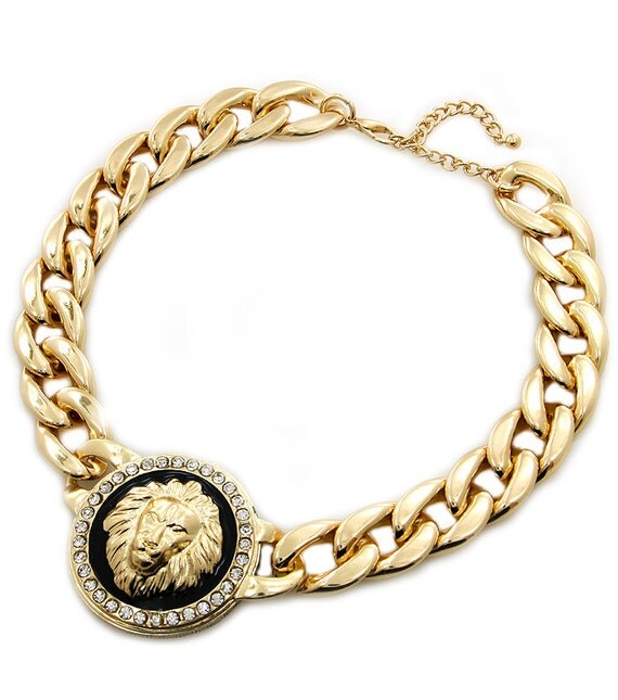 versace chunky necklace