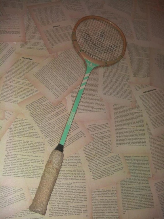 Vintage Squash Racket by The13thFloorEmporium on Etsy