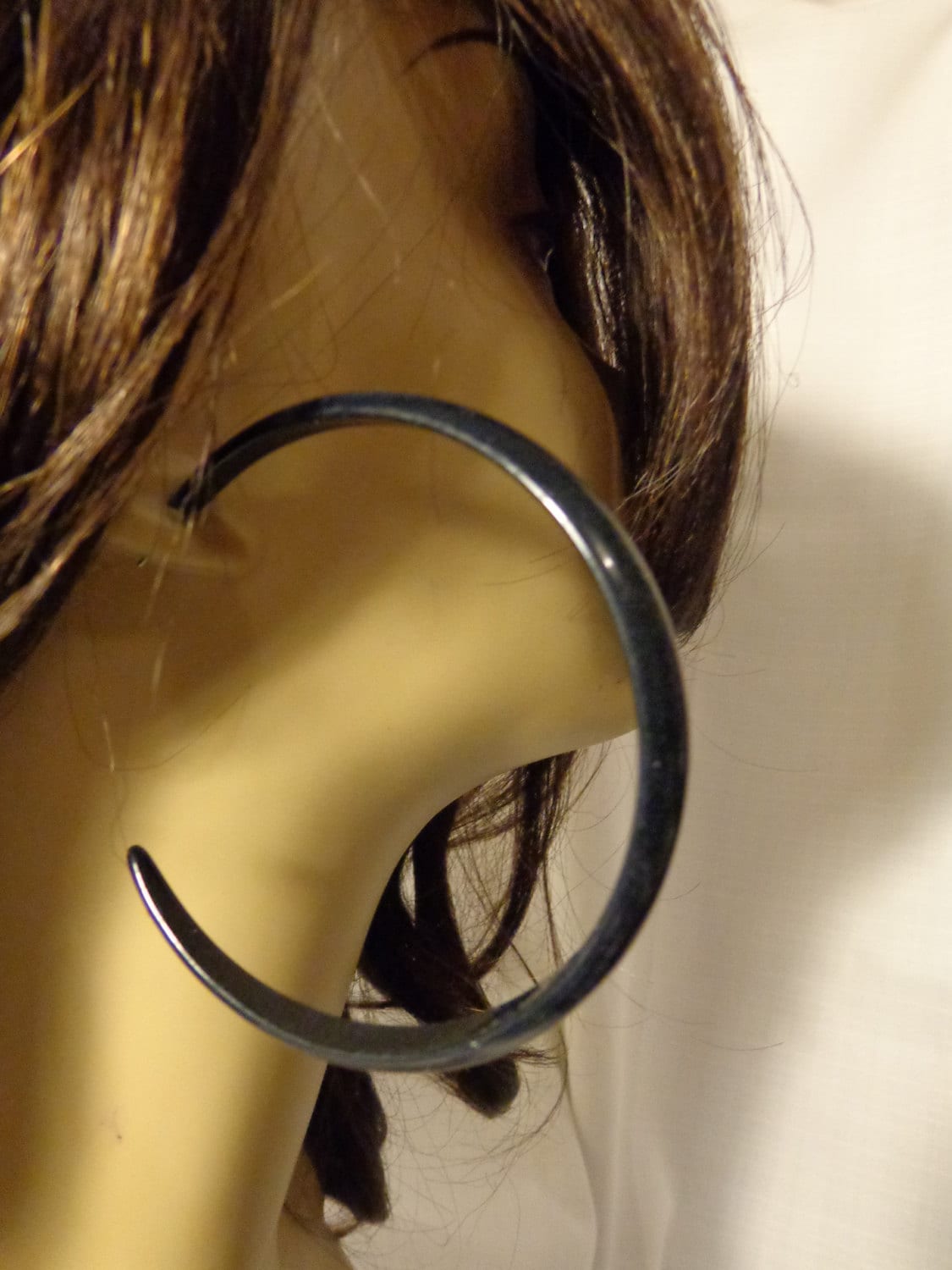 Vintage Styled Braided Hoop Earrings
