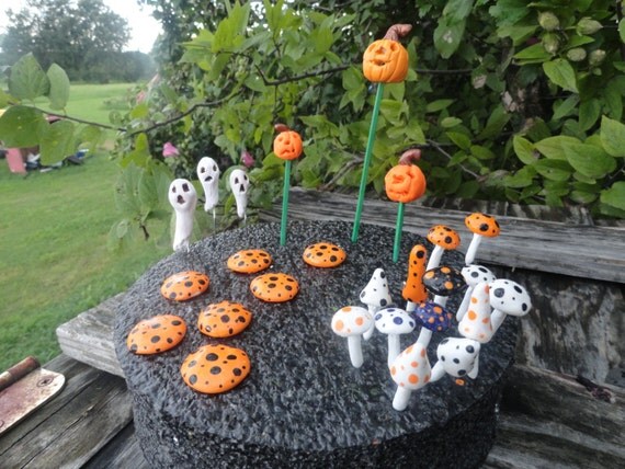 halloween fairy garden figurines