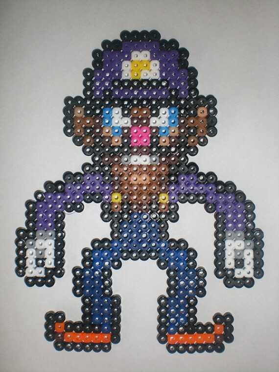 Waluigi Bead Sprite