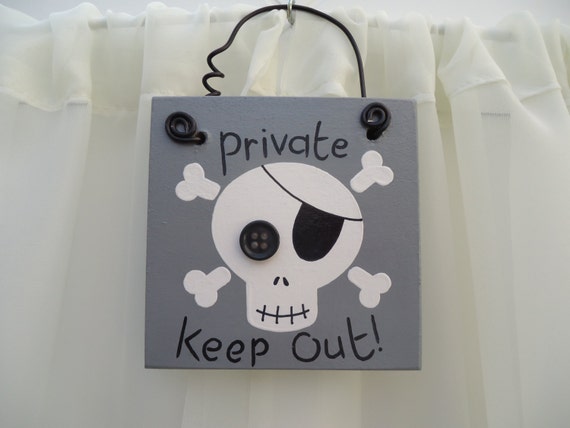 Private. Keep out. by Beverly K.D.