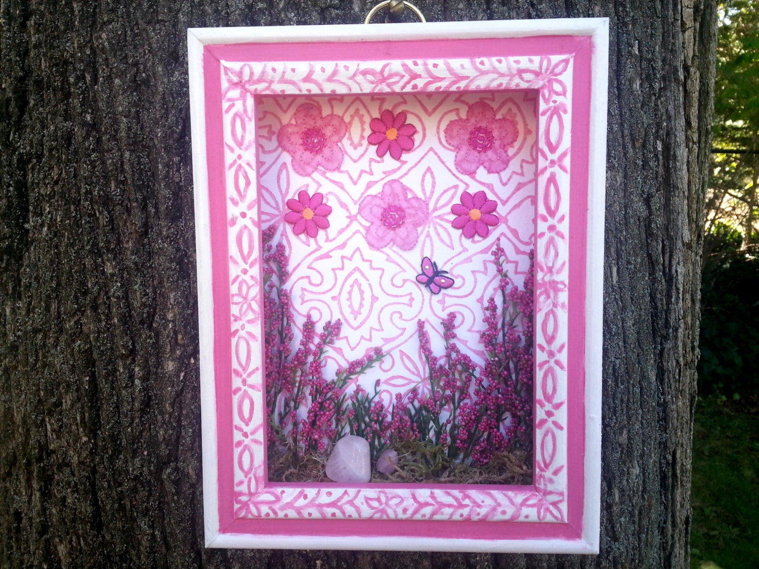 Pink Pure Bliss Shadow Box