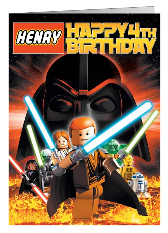 Geburtstagskarten Star Wars Zum Ausdrucken  Geburtstag