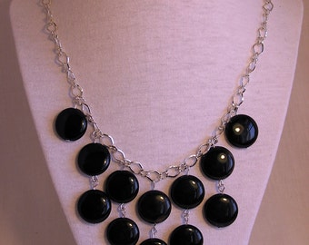 Popular items for black onyx necklace on Etsy