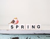 64 Vintage Upwords Alphabet Game Letters