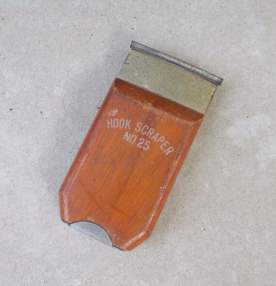 Vintage TOOL HOOK SCRAPER No. 25 Extra Blade by TREASUREandSUCH
