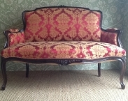 Beautiful Antique Victorian Mahogany Sofa
