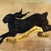 The Black Rabbit of Inle - Re-Painted Print